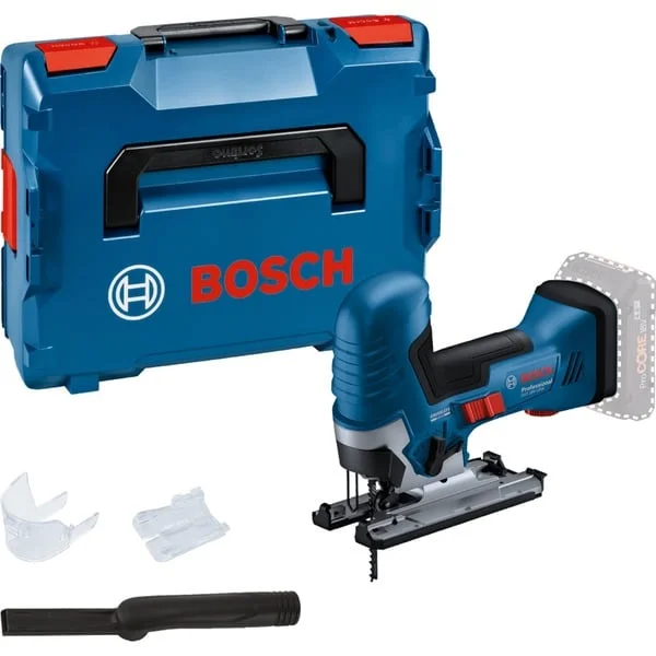 Bosch Professional Akku-Stichsäge GST 18V-125 S Professional solo (blau/schwarz, ohne Akku und Ladegerät, in L-BOXX)