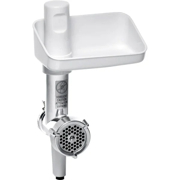 Bosch Home Fleischwolf-Aufsatz MUZ5FW1 (weiß/aluminium, für Küchenmaschine Serie 4 (MUM5))