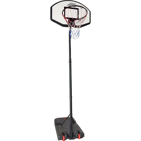 VEDES Basketballständer höhenverstellbar bis 265 cm mit befüllbarem Standfuß und Metallring