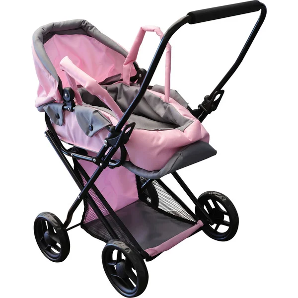 VEDES Puppenwagen Rosy mit Ablagekorb