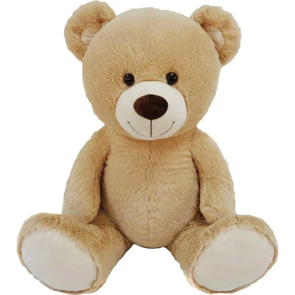 VEDES Plüsch-Teddy sitzend, ca. 90 Zentimeter, Kuscheltier