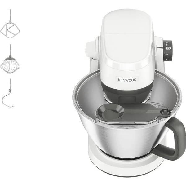 Kenwood Multi-Tasker KHC30.000WH , Küchenmaschine (grau/weiß, 1.000 Watt, 4,3 Liter Schüssel mit Griff)