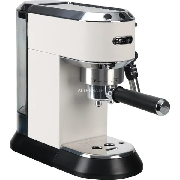 DeLonghi Dedica Style EC 685.W, Espressomaschine (weiß/silber (glänzend))