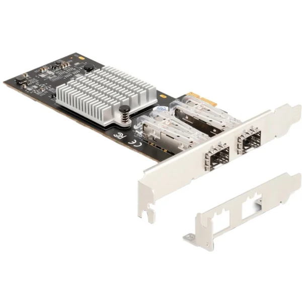DeLOCK PCI Express x1 zu 2 x SFP Slot Gigabit LAN i350, LAN-Adapter (B-Ware)