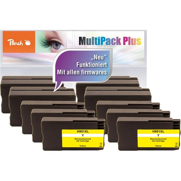 Peach Tinte PI300-687 (10er-Pack) (kompatibel zu HP Nr. 950/951XL)
