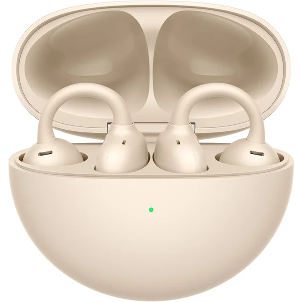 Huawei FreeClip, Kopfhörer (beige, Bluetooth, USB-C)