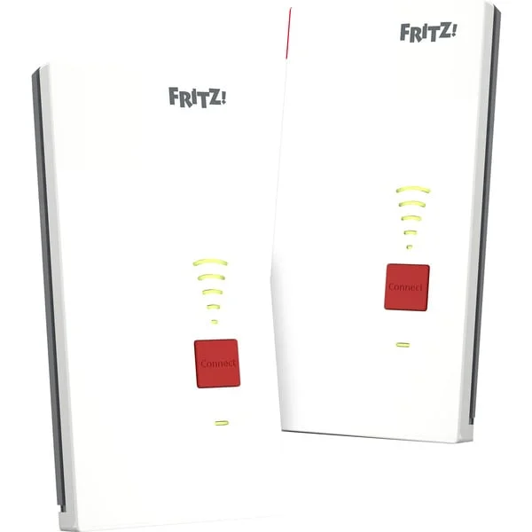 FRITZ! Mesh-Set 2700 2er-Pack, Repeater (weiß/grau, Wi-Fi 7 mit bis zu 6,5 GBit/s)
