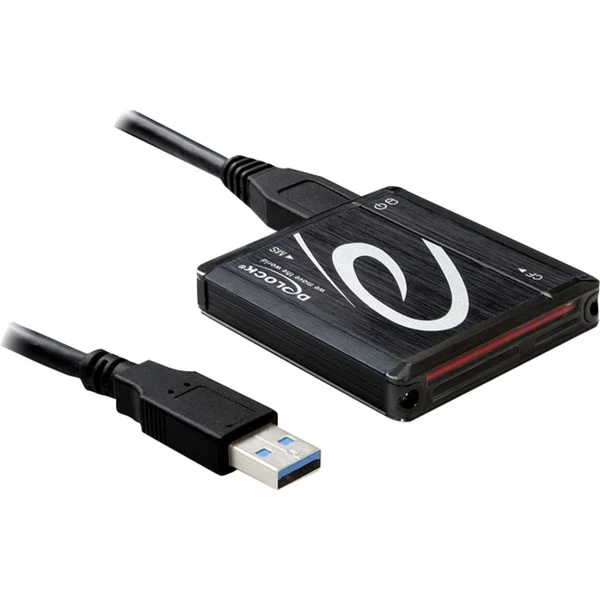 DeLOCK USB 3.0 Card Reader All in 1, Kartenleser (schwarz, Retail)