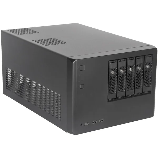 SilverStone SST-CS351, Tower-Gehäuse (schwarz)