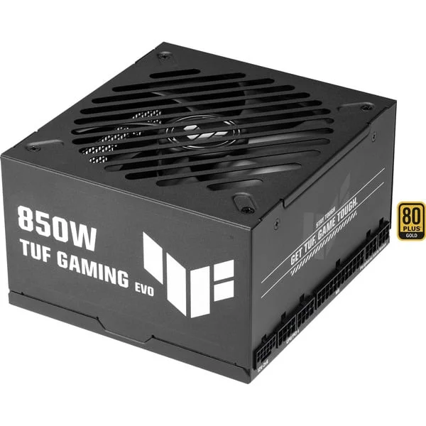 ASUS TUF Gaming 850W Gold EVO, PC-Netzteil (schwarz, 1x 12-Pin High Power GPU, 3x PCIe, Kabelmanagement, 850 Watt)