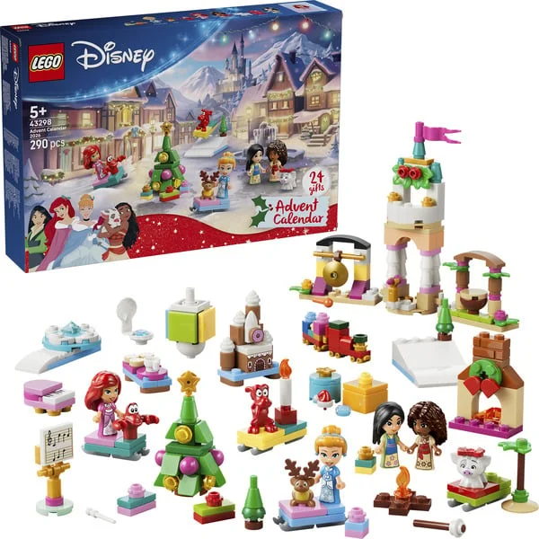 LEGO 43298 Disney Princess Adventskalender 2026, Konstruktionsspielzeug