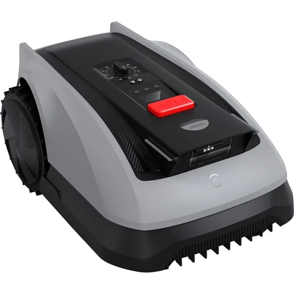 Ecovacs GOAT Mähroboter O600 RTK bis 600 m² (grau/schwarz, Li-Ionen Akku 2,5Ah)