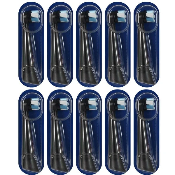 Oral-B iO Ultimative Reinigung 10er, Aufsteckbürste (schwarz, Überlegene Plaque-Entfernung)