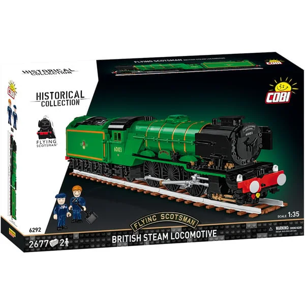 COBI Flying Scotsman - British Steam Locomotive, Konstruktionsspielzeug (Maßstab 1:35)