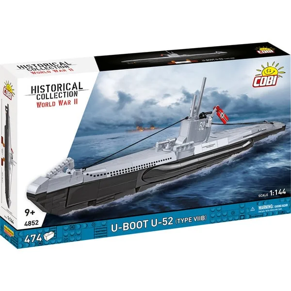 COBI U-Boot U-52 (Typ VIIB), Konstruktionsspielzeug
