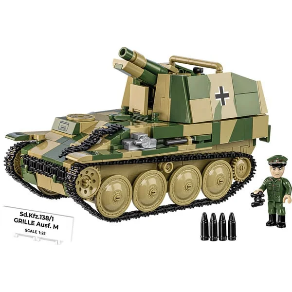 COBI Sd.Kfz. 138/1 Grille Ausf. M, Konstruktionsspielzeug