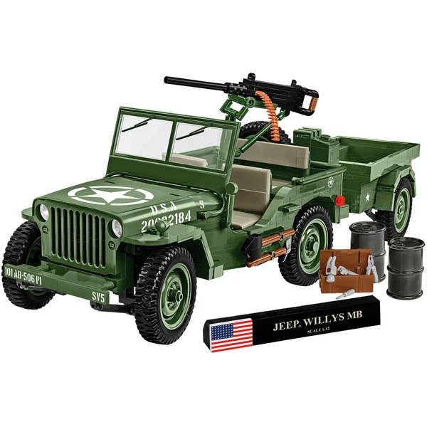 COBI Willys MB & Trailer Executive Edition, Konstruktionsspielzeug