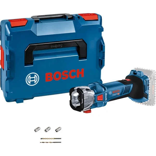 Bosch Professional Akku-Rotationsschneider GCU 18V-30 Professional solo (blau/schwarz, ohne Akku und Ladegerät, in L-BOXX)