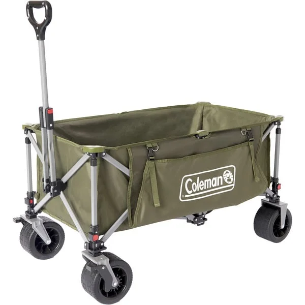 Coleman Ultimate Terrain Bollerwagen, Handwagen (olivgrün, Faltbat)