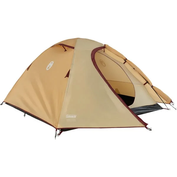 Coleman Darwin 3 Summer, Zelt (beige/dunkelrot)