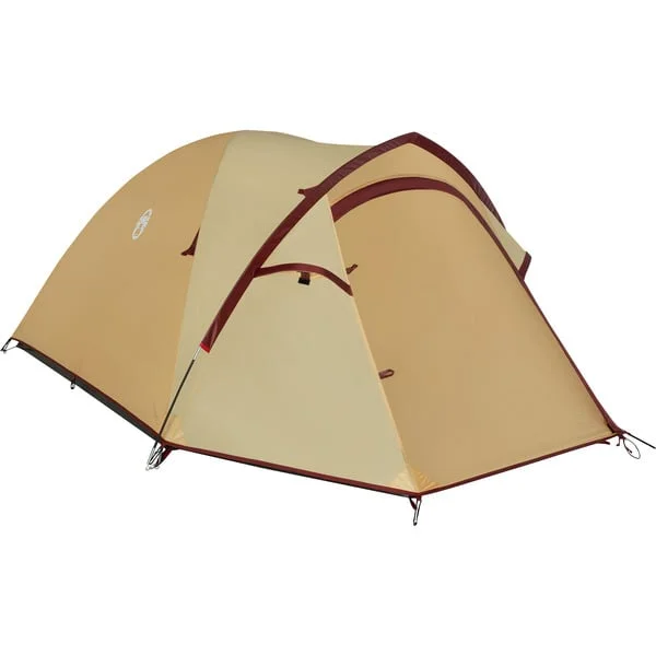Coleman Darwin 3 Plus Summer, Zelt (beige/dunkelrot)