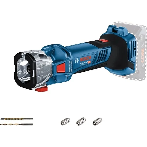 Bosch Professional Akku-Rotationsschneider GCU 18V-30 Professional solo (blau/schwarz, ohne Akku und Ladegerät)