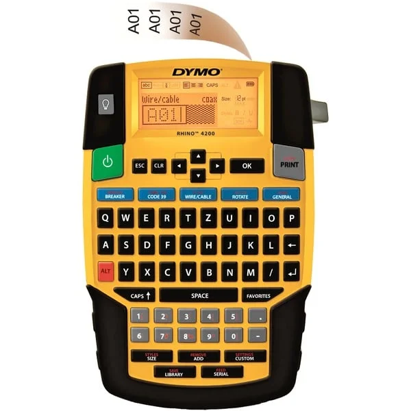 Dymo Rhino 4200, Beschriftungsgerät (mit QWERTZ-Tastatur, S0955970)