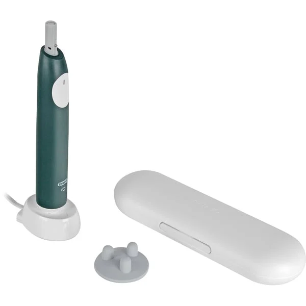 Oral-B iO Series 2 Forest Green Special Edition, Elektrische Zahnbürste (dunkelgrün/weiß)