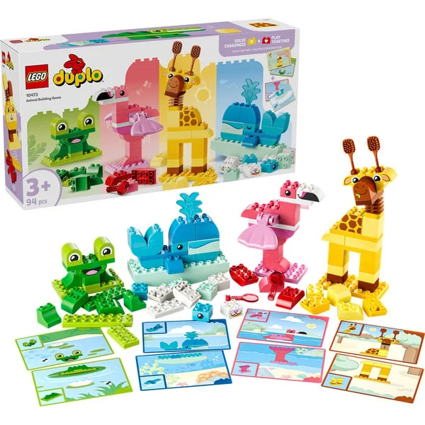 LEGO 10472 DUPLO Wir Bauen Tiere, Konstruktionsspielzeug