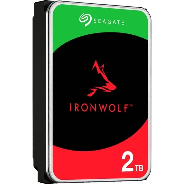 Seagate IronWolf NAS 2 TB CMR, Festplatte (SATA 6 Gb/s, 3,5")