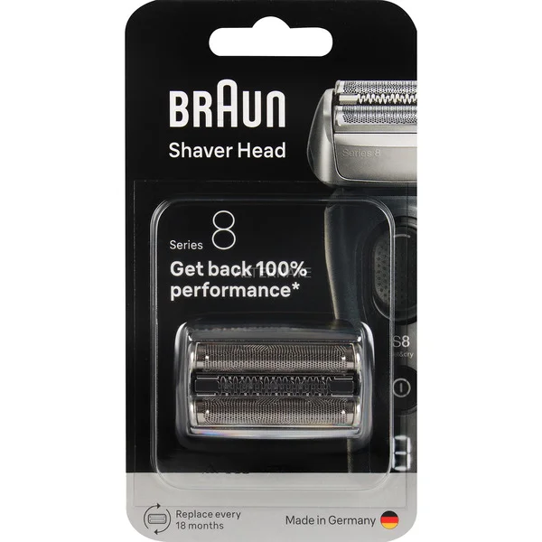 Braun Series 8 Kombipack 83M, Scherkopf (silber)