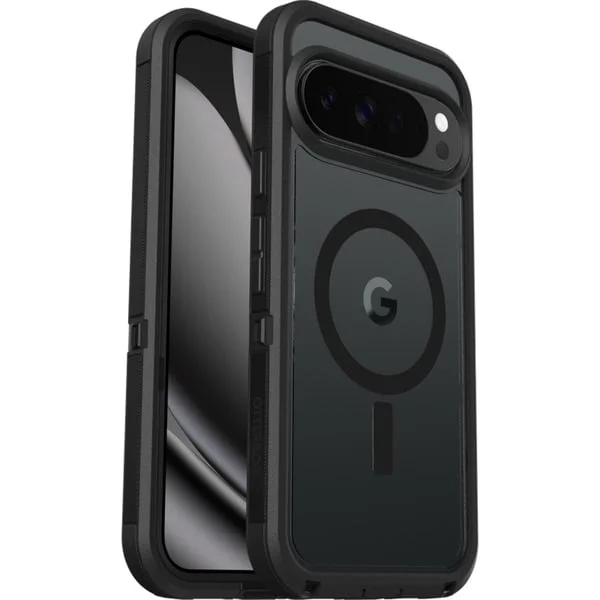 Otterbox Defender Pro XT, Handyhülle (transparent/schwarz, Google Pixel 10 Pro XL, Pixelsnap)