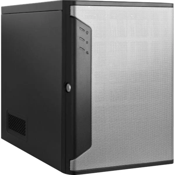 Chenbro SR301 Plus, Tower-Gehäuse (silber/schwarz)
