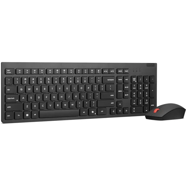 Lenovo Essential Wireless Combo Gen 2 AI, Desktop-Set (schwarz, DE-Layout)