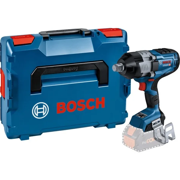 Bosch Professional PRO Akku-Schlagschrauber BITURBO GDS 18V-1600 HC Professional solo, 18Volt (blau/schwarz, ohne Akku und Ladegerät, 3/4", in L-BOXX)