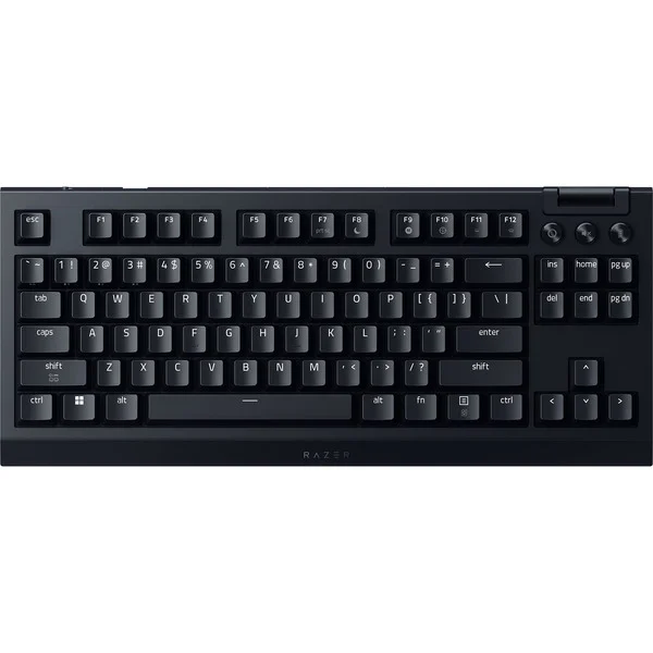 Razer BlackWidow V4 TKL Hyperspeed, Gaming-Tastatur (schwarz, DE-Layout, Razer Orange)