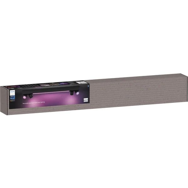 Philips HUE White & Color Ambiance Centris 4er Deckenspot, LED-Leuchte (schwarz)