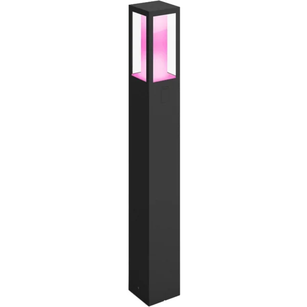 Philips HUE White & Color Ambiance Impress Wegeleuchte, LED-Leuchte (schwarz)