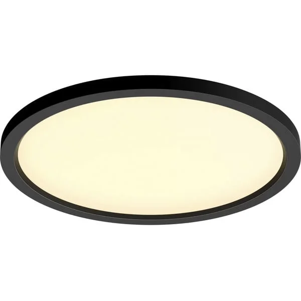 Philips HUE White Ambiance Aurelle runde Panelleuchte, LED-Leuchte (schwarz, inkl. Dimmschalter)