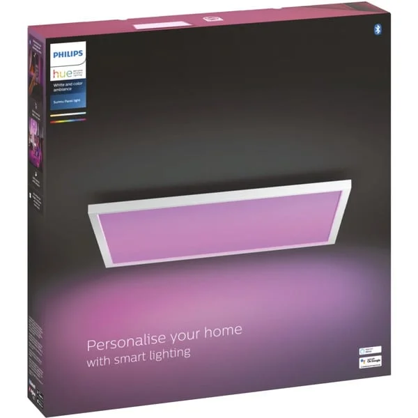 Philips HUE White & Color Ambiance Surimu quadratisches Panel, LED-Leuchte (weiß)