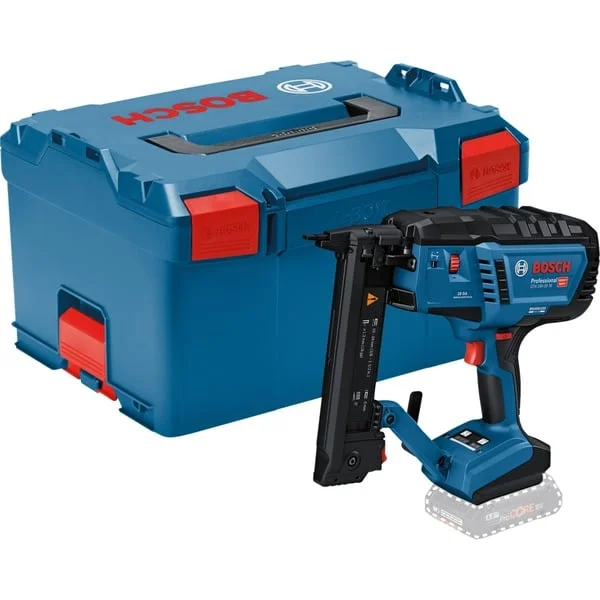 Bosch Professional Akku-Holztacker GNH 18V-38 M Professional solo, 18Volt, Elektrotacker (blau/schwarz, ohne Akku und Ladegerät, in L-BOXX)