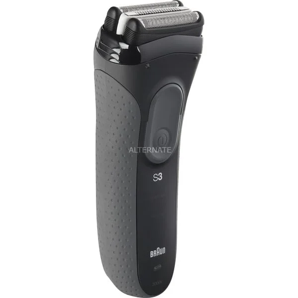 Braun Series 3+ 3000, Rasierer (schwarz/grau)