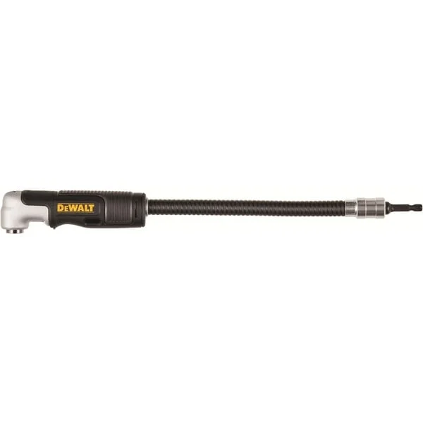 DEWALT Winkel-Bohrvorsatz DT20502, 1/4", Aufsatz (schwarz, 3-teilig)