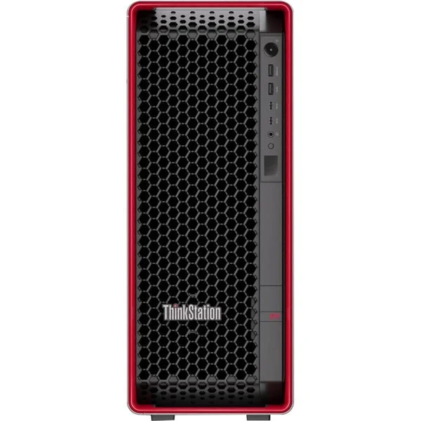 Lenovo ThinkStation P7 (30F30088GE), PC-System (schwarz/rot, Windows 11 Pro for Workstations)
