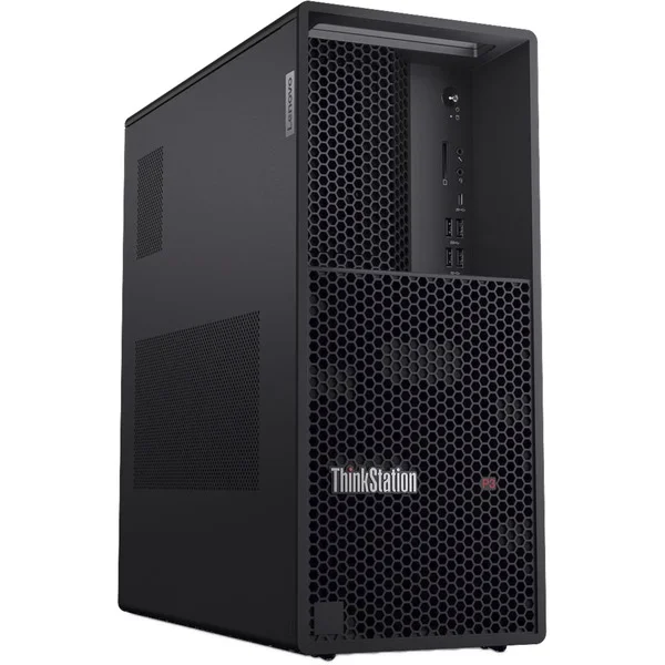 Lenovo ThinkStation P3 Tower Gen 2 (30HT009MGE), PC-System (schwarz, Windows 11 Pro)