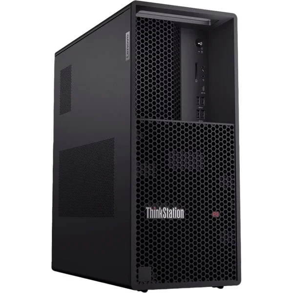 Lenovo ThinkStation P3 Tower Gen 2 (30HT008YGE), PC-System (schwarz, Ubuntu Linux)