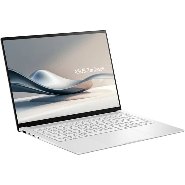 ASUS Zenbook S14 (UX5406AA-SU236W), Notebook (weiß, Intel® Core™ Ultra 9 386H, Intel® Graphics, 32 GB LPDDR5X, 1 TB (1 TB SSD), Windows 11 Home)
