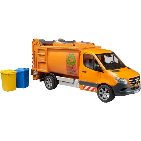 bruder 02682 MB Sprinter Kommunal Müllfahrzeug, Modellfahrzeug