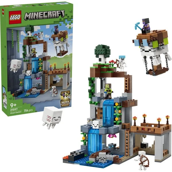LEGO 21597 Minecraft Ghast-Station, Konstruktionsspielzeug
