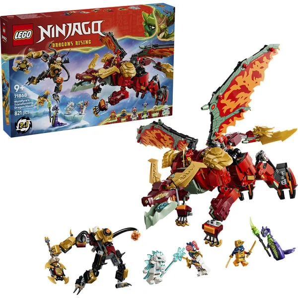 LEGO 71868 Ninjago Wyldfyres Drachenmech, Konstruktionsspielzeug